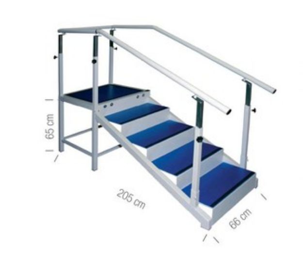 Afbeeldingen van Revalidatietrap - enkelvoudig